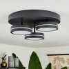 Huallilemu Ceiling Light LED black, 3-light sources