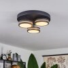 Huallilemu Ceiling Light LED black, 3-light sources