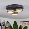 Huallilemu Ceiling Light LED black, 3-light sources