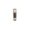 Trio lights HOOSIC wall light black, 2-light sources