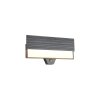 Trio lights MARIZA wall light LED anthracite, 1-light source, Motion sensor