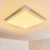 VOISINES Ceiling light LED white, 1-light source, Remote control, Colour changer