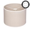 Bassagoda spare part, Lampshade beige