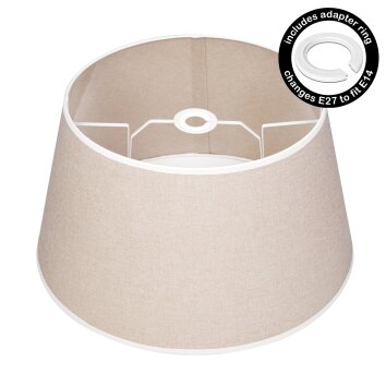 Bassagoda spare part, Lampshade beige, Ecru