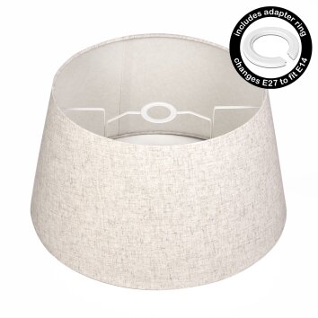 Bassagoda spare part, Lampshade beige