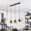 Ripoll hanging light, globe light, pendant light gold, 3-light sources