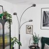 Nikkala floor lamp black, 3-light sources