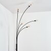 Nikkala floor lamp black, 5-light sources