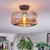 Boza ceiling light Amber, 1-light source