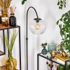 Koyoto floor lamp, Arch lamps chrome, black, 1-light source