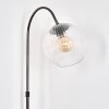 Koyoto floor lamp, Arch lamps chrome, black, 1-light source