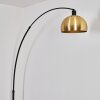 Baloca floor lamp, Arch lamps black, 1-light source