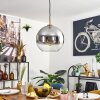 Koyoto hanging light, globe light, pendant light gold, black, 1-light source