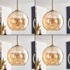 Koyoto hanging light, globe light, pendant light gold, black, 1-light source