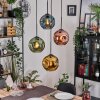 Ripoll globe light, pendant light, Cluster pendant lamp, 4-light sources
