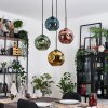 Ripoll hanging light, globe light, pendant light, Cluster pendant lamp, 4-light sources