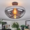 Mertola ceiling light Smoke-coloured, 1-light source
