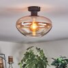Mertola ceiling light Amber, clear, 1-light source
