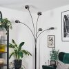 Nikkala floor lamp black, 5-light sources
