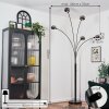 Nikkala floor lamp black, 5-light sources
