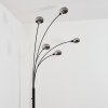 Nikkala floor lamp black, 5-light sources