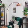 Baloca floor lamp, Arch lamps copper, black, 1-light source