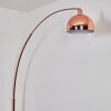 Baloca floor lamp, Arch lamps copper, black, 1-light source