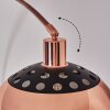 Baloca floor lamp, Arch lamps copper, black, 1-light source