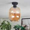 Apedo ceiling light Amber, 1-light source