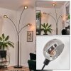 Nikkala floor lamp black, 3-light sources