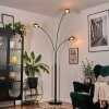 Nikkala floor lamp black, 3-light sources