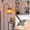 Koyoto floor lamp, Arch lamps chrome, black, 1-light source