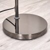 Koyoto floor lamp, Arch lamps chrome, black, 1-light source