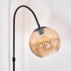Koyoto floor lamp, Arch lamps chrome, black, 1-light source