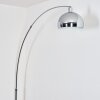 Baloca floor lamp, Arch lamps chrome, black, 1-light source