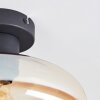 Mertola ceiling light Amber, clear, 1-light source