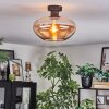 Mertola ceiling light Amber, 1-light source