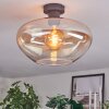 Mertola ceiling light Amber, clear, 1-light source