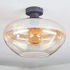 Mertola ceiling light Amber, clear, 1-light source