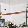 Fugelsta hanging light, pendant light LED black, 1-light source