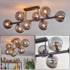 Gastor ceiling light, globe light Smoke-coloured, 8-light sources