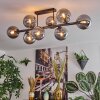Gastor ceiling light, globe light Smoke-coloured, 8-light sources