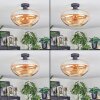 Mertola ceiling light Amber, 1-light source