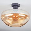 Mertola ceiling light Amber, 1-light source