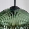 Koyoto hanging light, globe light, Cluster pendant lamp blue, green, coppery, 5-light sources