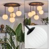Chehalis ceiling light, globe light white, 5-light sources