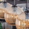 Koyoto hanging light, globe light, pendant light Amber, 4-light sources