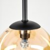 Chehalis ceiling light, globe light Amber, 5-light sources