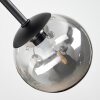 Chehalis ceiling light, globe light 39.5 cm Amber, Smoke-coloured, 5-light sources