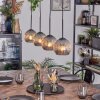 Ripoll hanging light, globe light, pendant light Smoke-coloured, 4-light sources